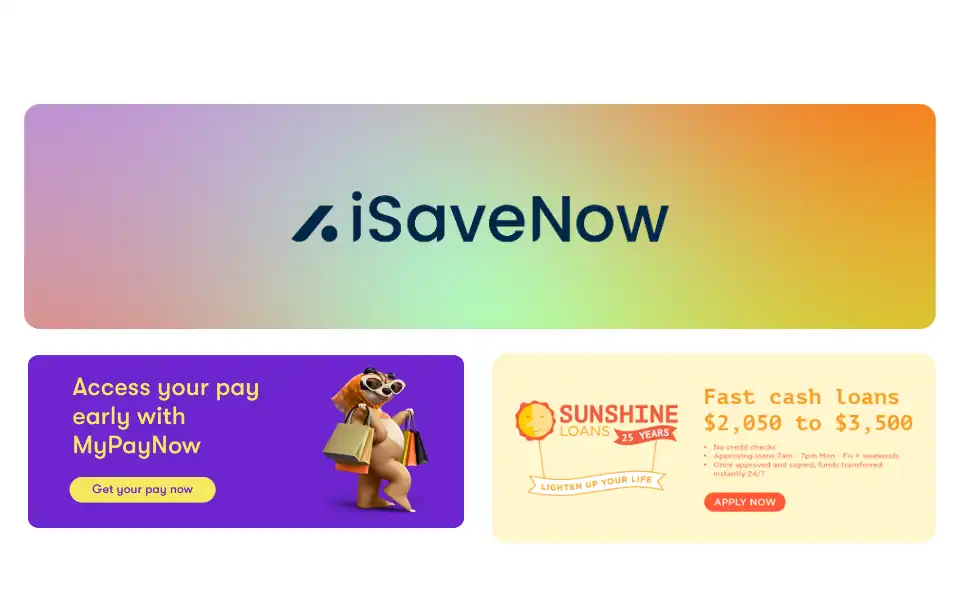 Screenshot of isavenow.com.au