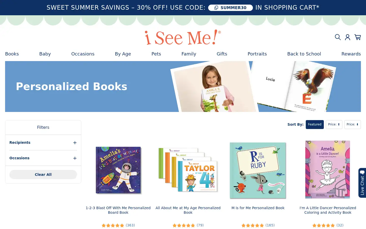 Screenshot of iseeme.com
