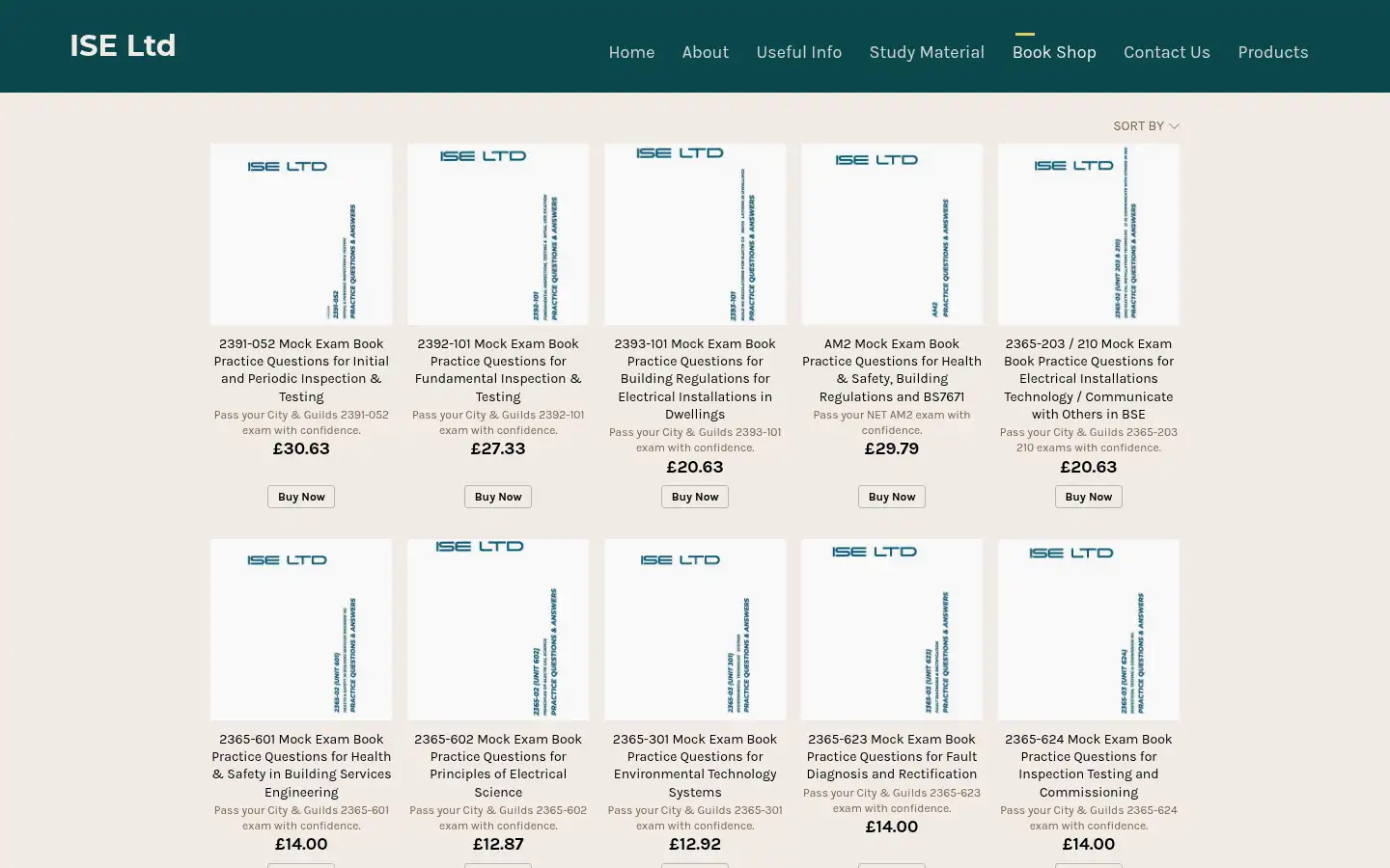 Screenshot of iseltd.co.uk