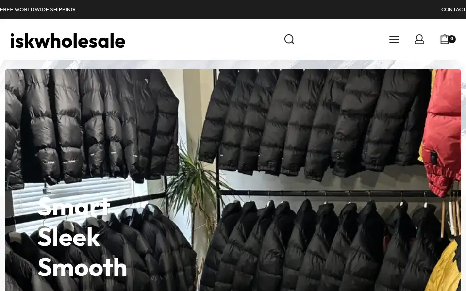 Screenshot of iskwholesale.co.uk