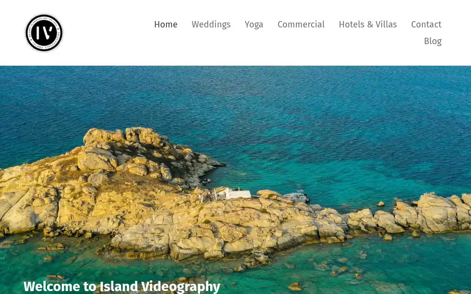 Screenshot of island-videography.com