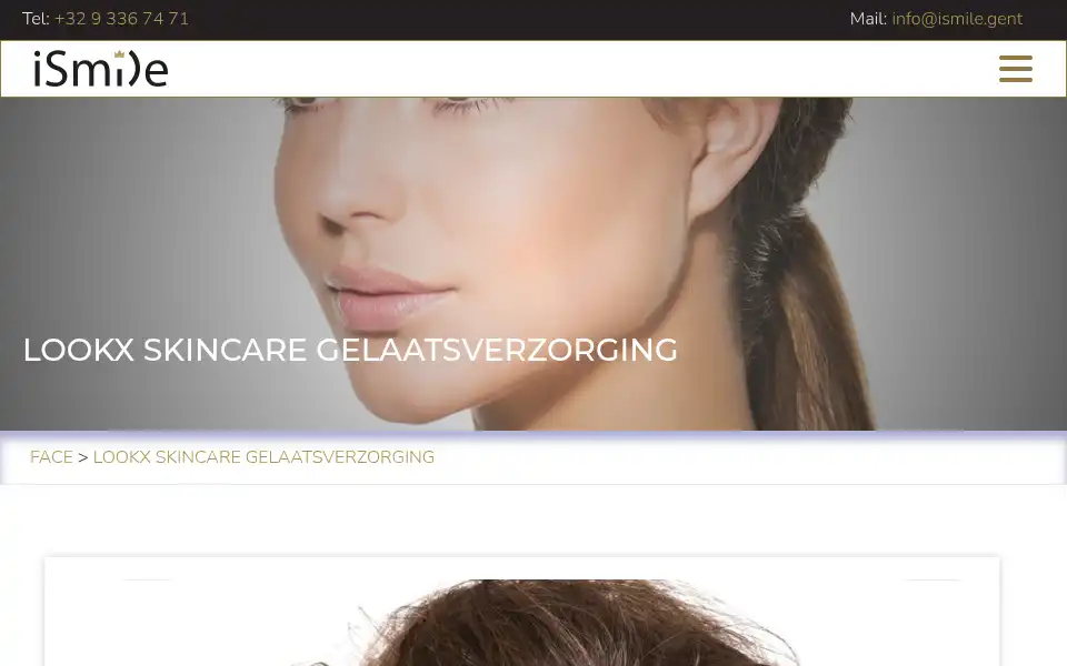 Screenshot of ismile.gent