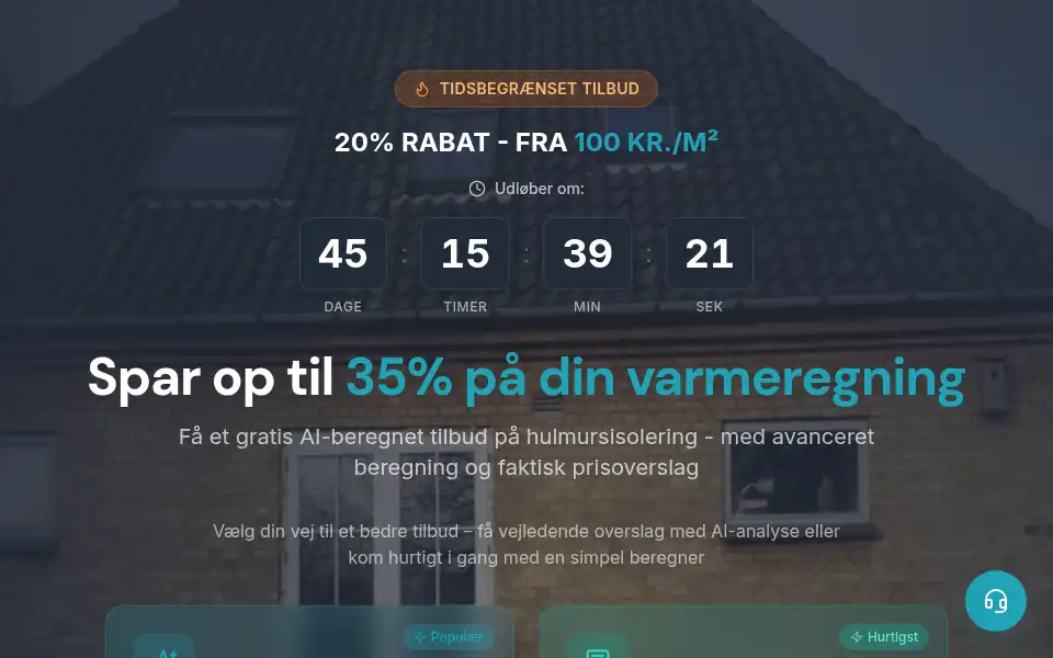 Screenshot of isoexperten.dk