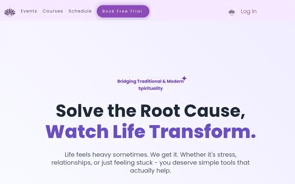 Screenshot of isolvelife.com