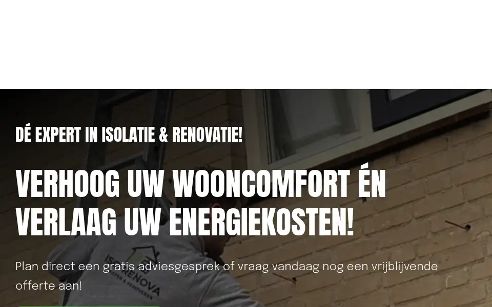 Screenshot of isorenova.nl