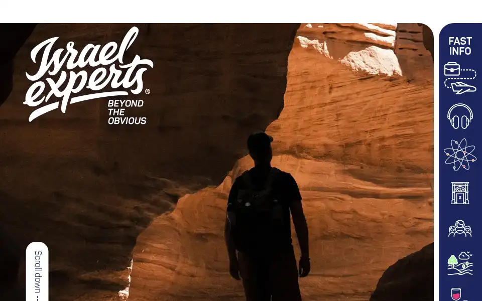 Screenshot of israelexperts.com