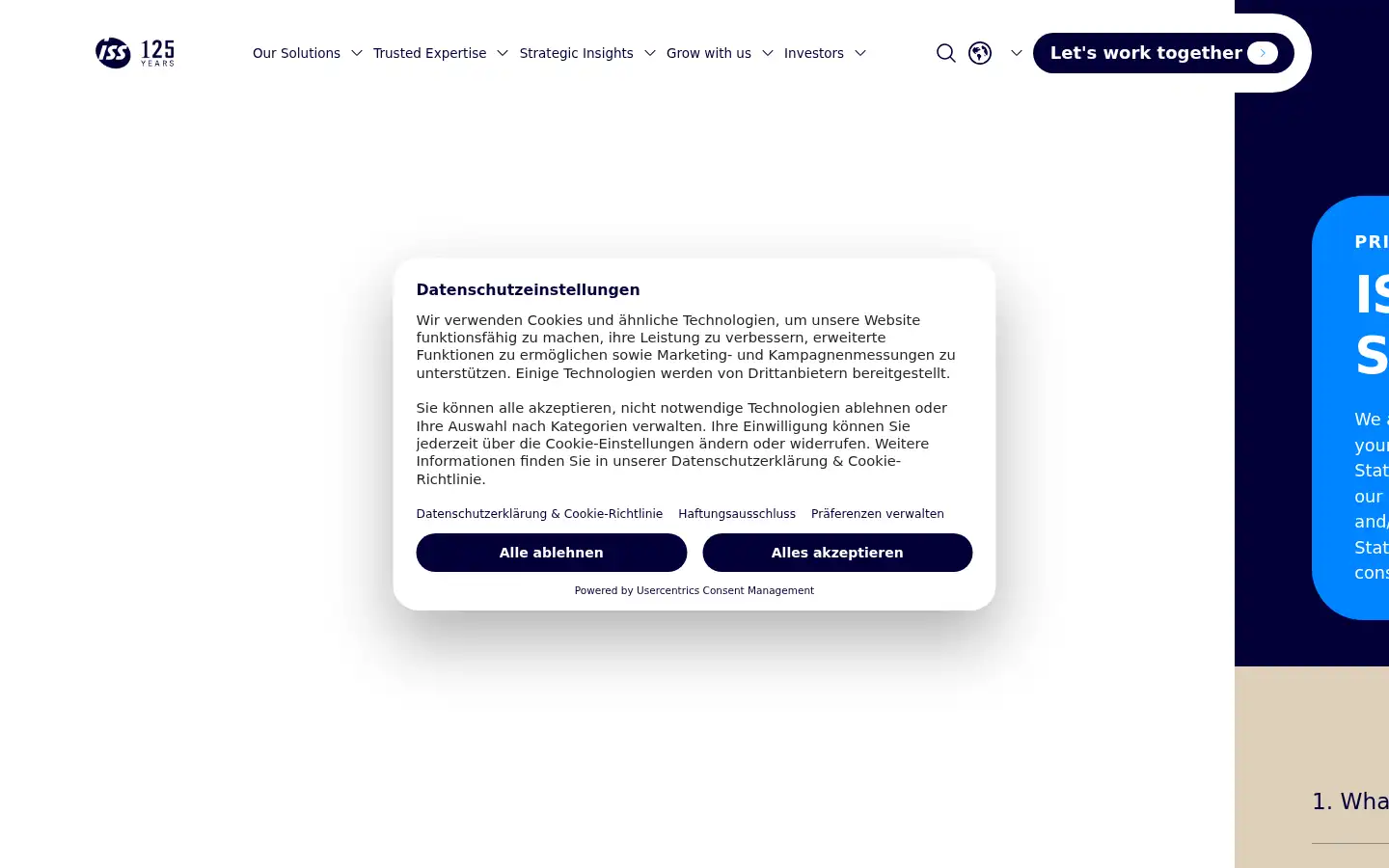 Screenshot of issworld.com