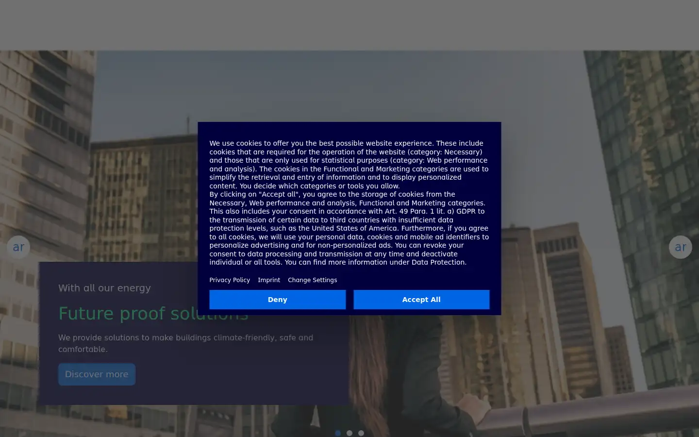 Screenshot of ista.com