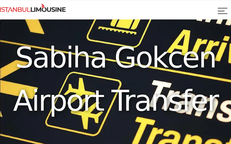 Screenshot of istanbul-limousine.com