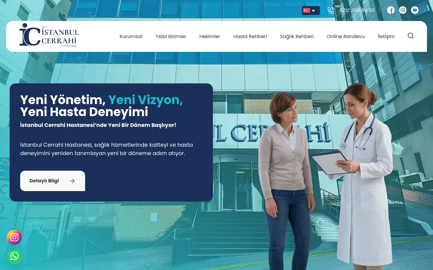 Screenshot of istanbulcerrahi.com