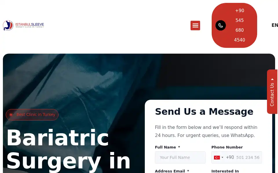Screenshot of istanbulsleeve.com