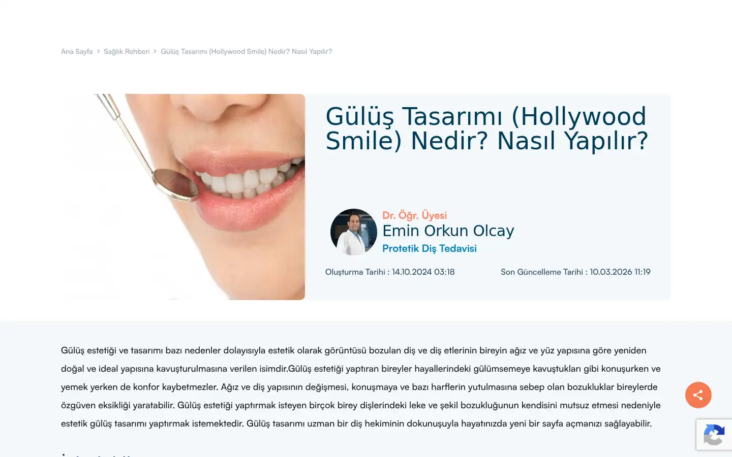 Screenshot of istinyedentalhospital.com