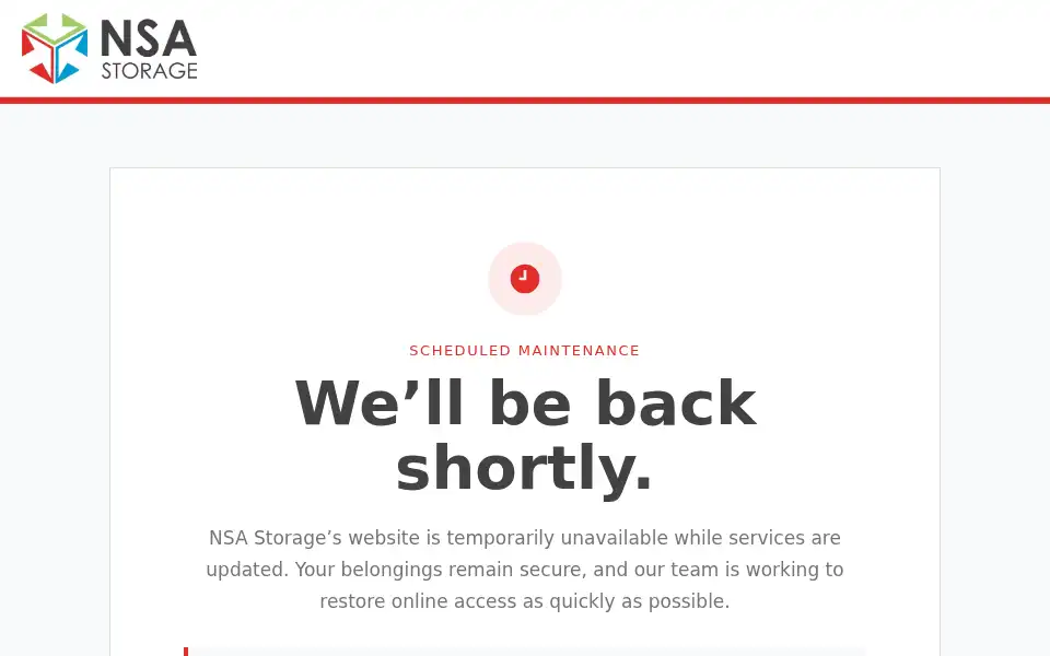 Screenshot of istorage.com