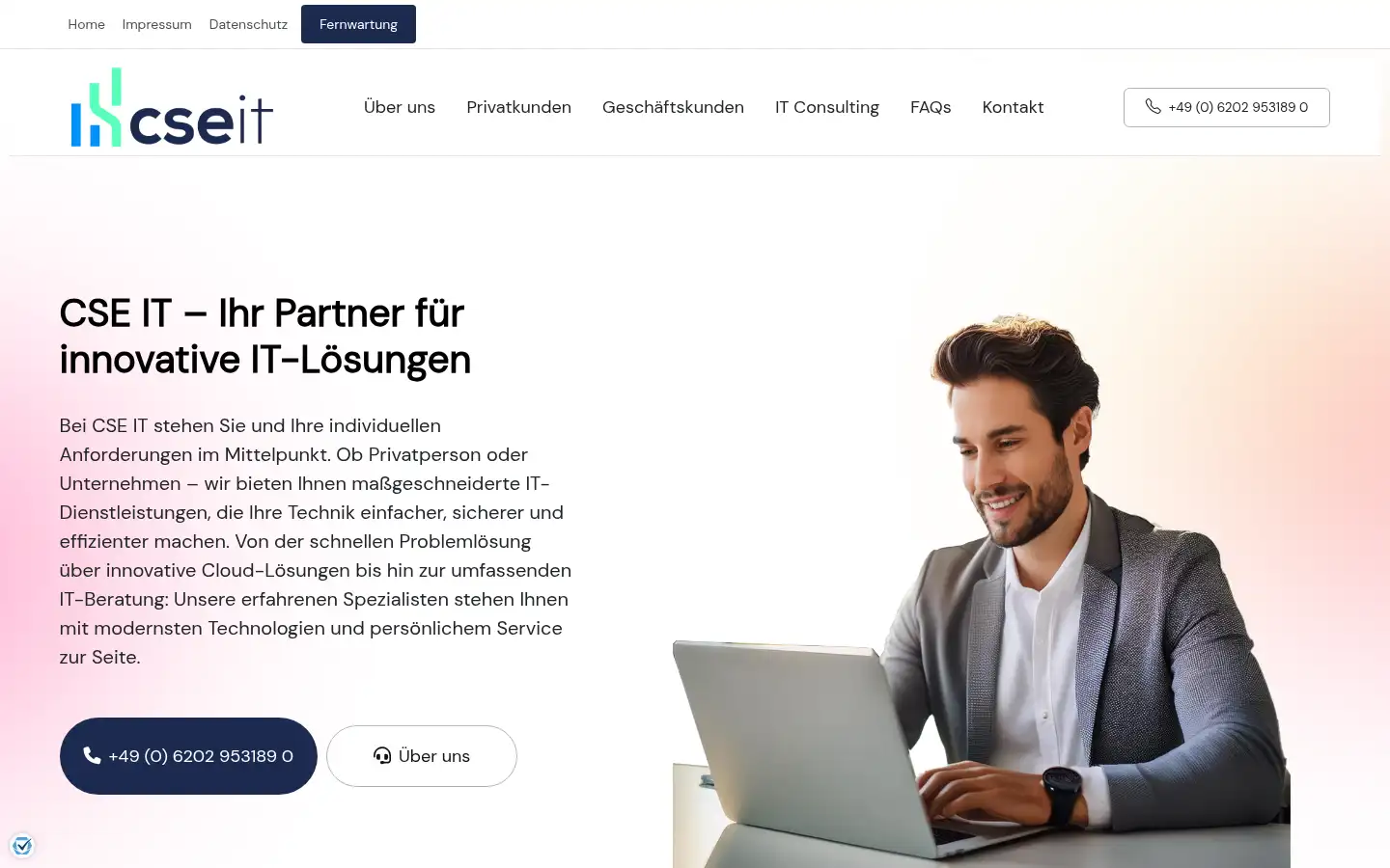 Screenshot of it-cse.de