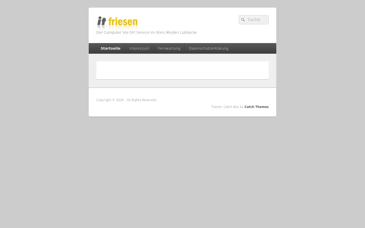 Screenshot of it-friesen.de