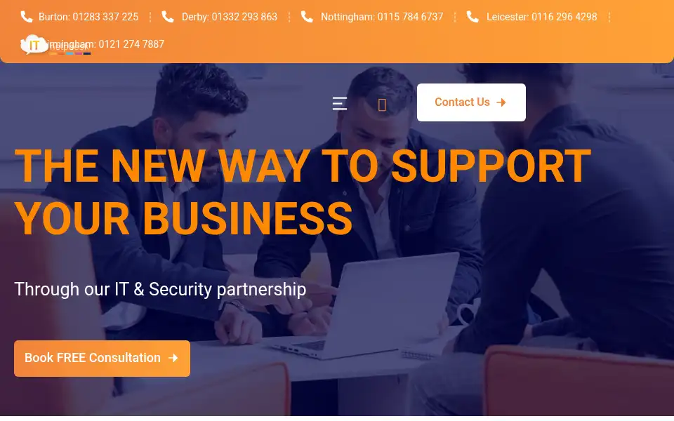Screenshot of it-h.co.uk