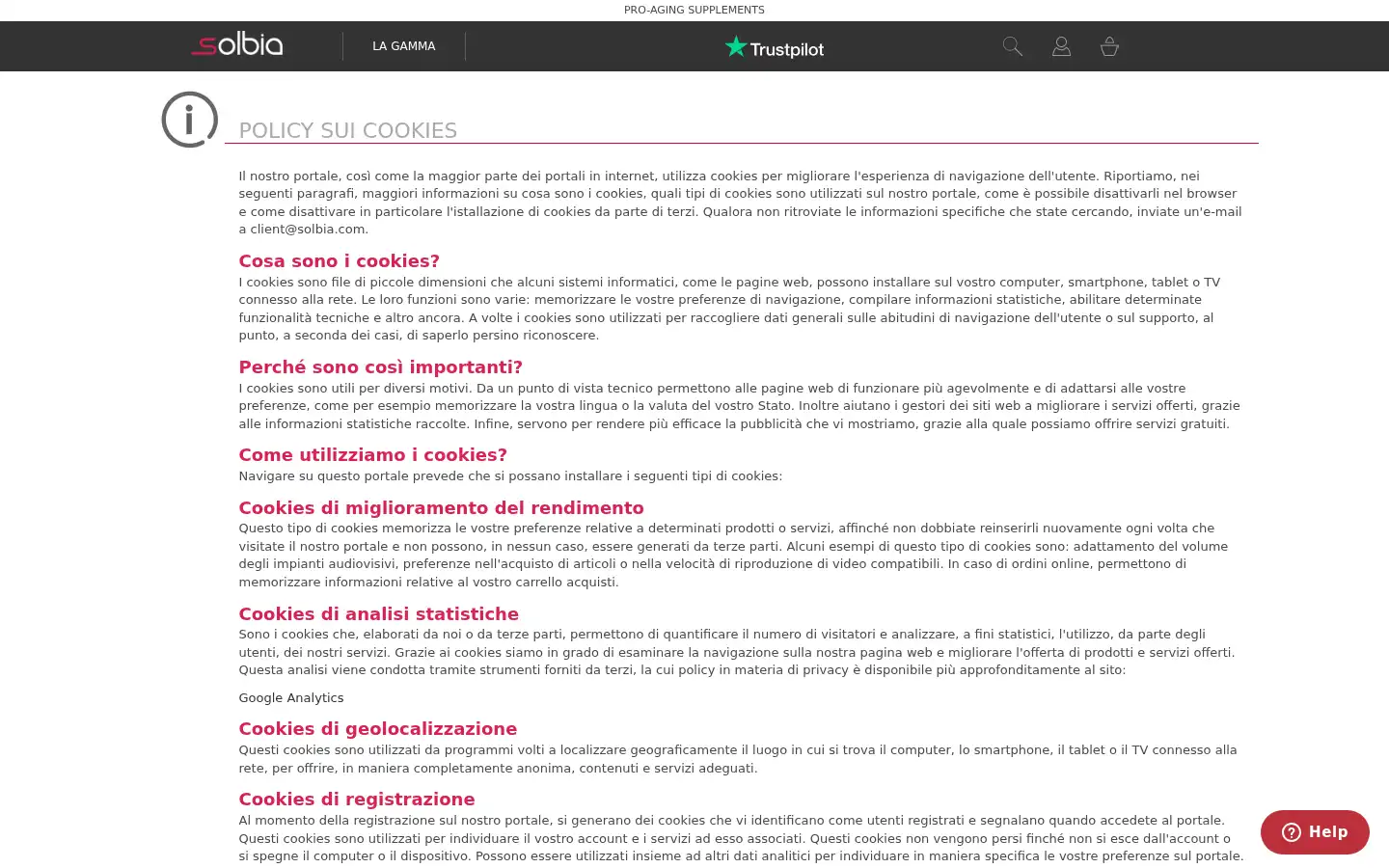 Screenshot of it.solbia.com