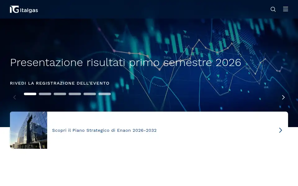 Screenshot of italgas.it