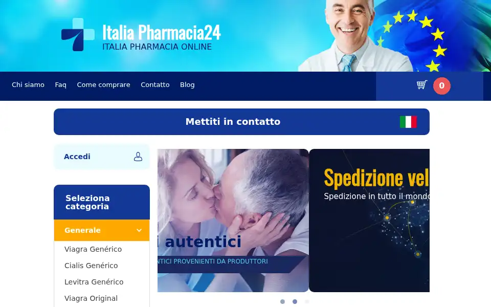 Screenshot of italia-pharmacia24.com
