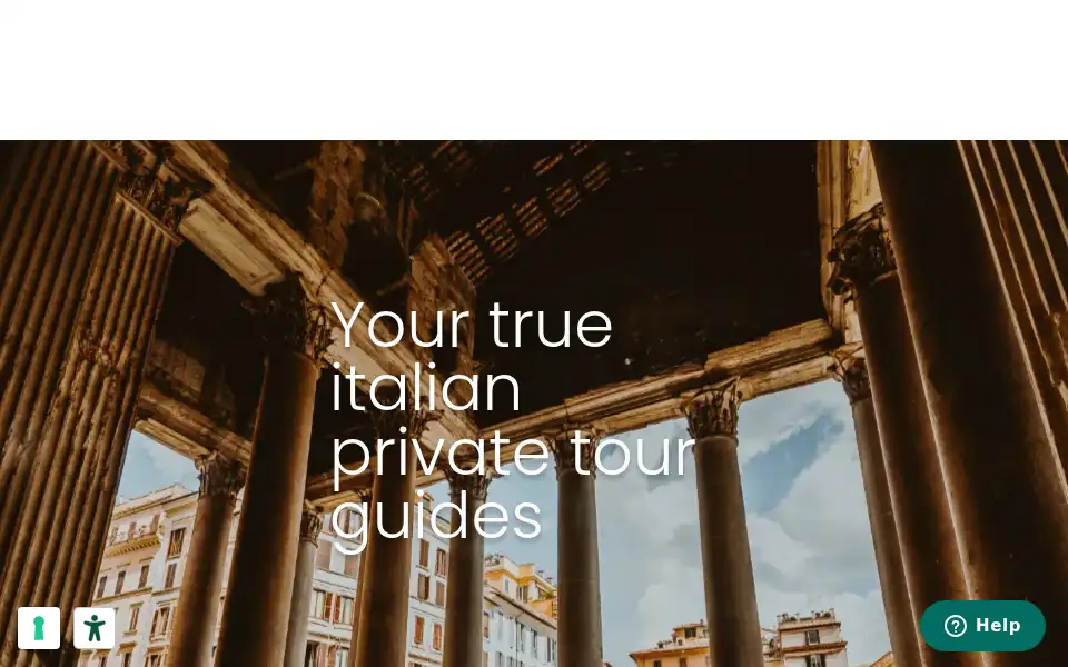 Screenshot of italyrometour.com
