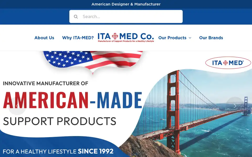 Screenshot of itamed.com