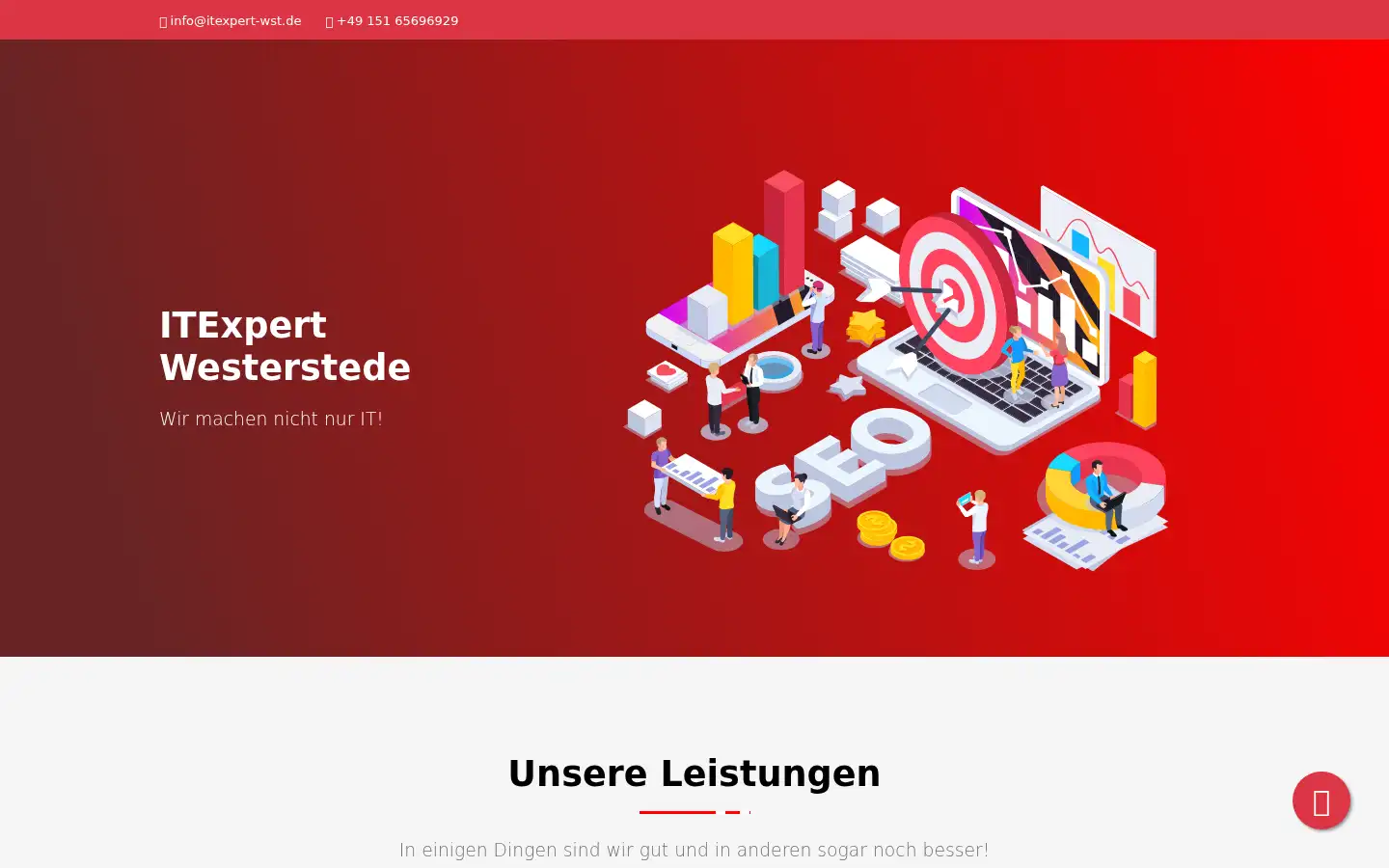 Screenshot of itexpert-wst.de