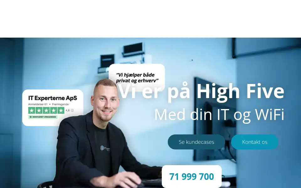 Screenshot of itexperterne.dk
