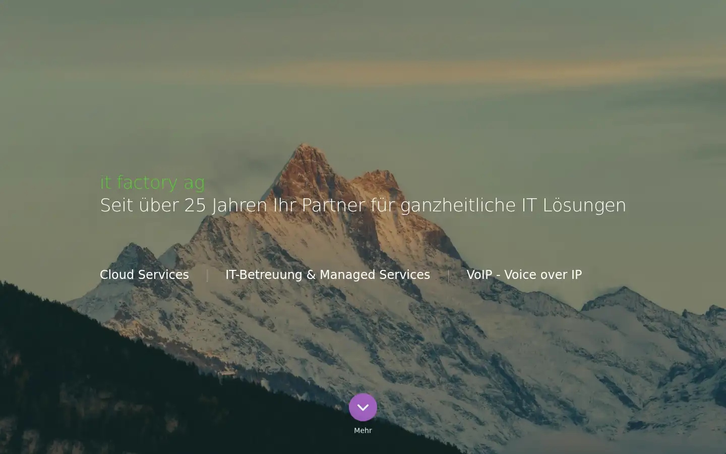 Screenshot of itfactory.ch