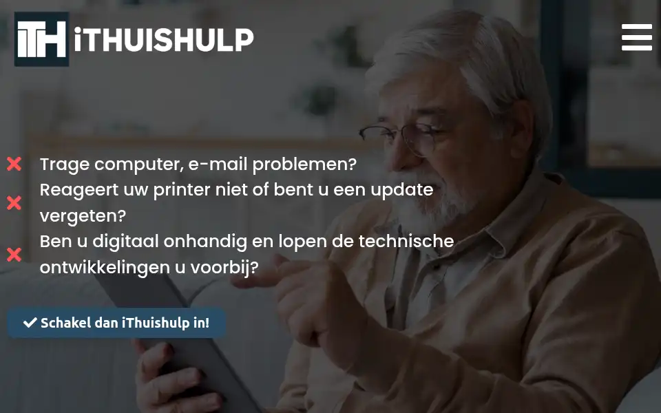 Screenshot of ithuishulp.nl
