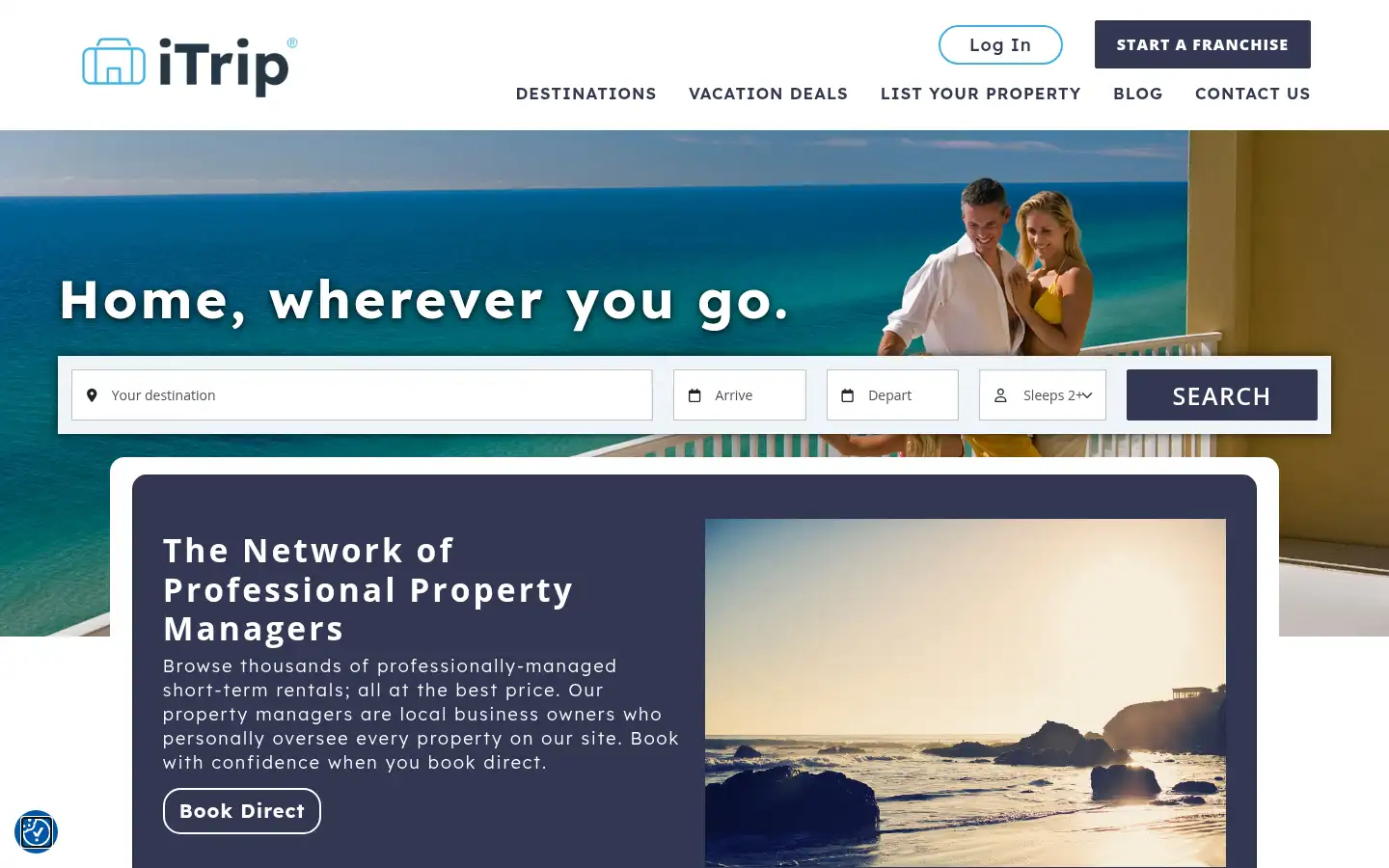 Screenshot of itrip.net