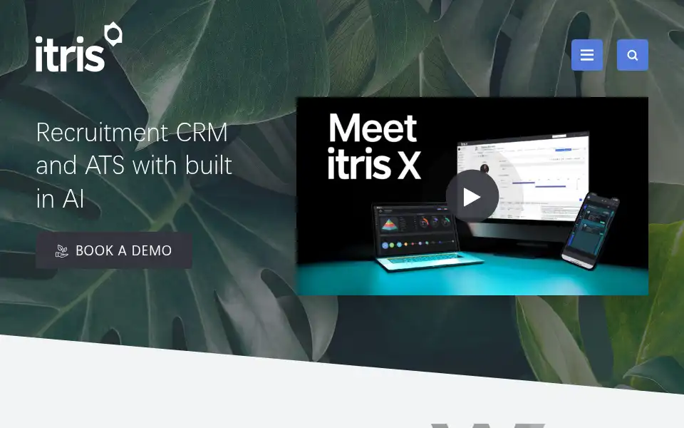 Screenshot of itris.co.uk