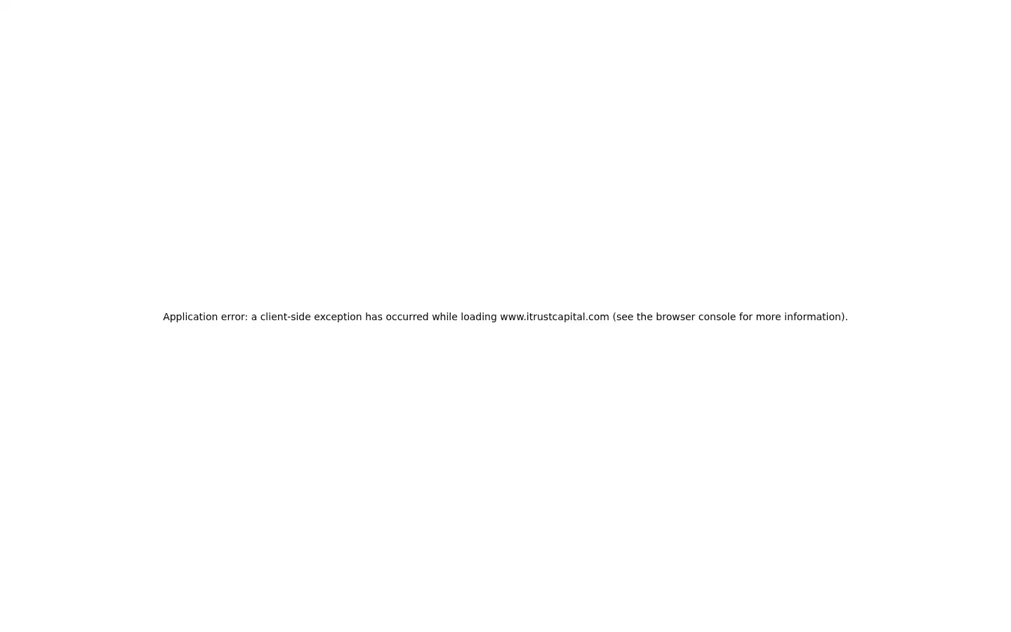 Screenshot of itrustcapital.com