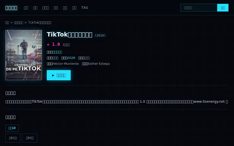 Screenshot of itsenergy.net