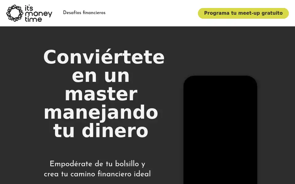 Screenshot of itsmoneytime.co