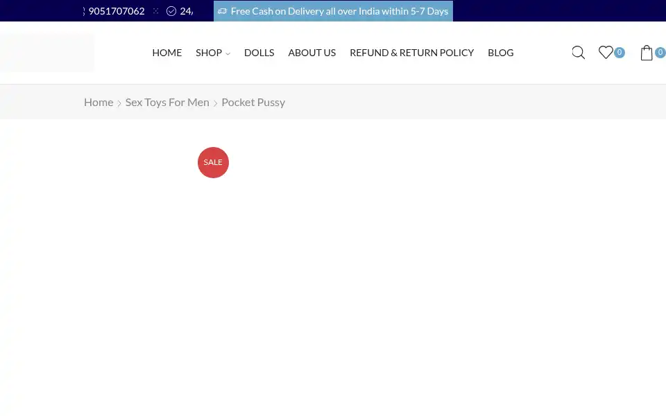 Screenshot of itspleasure.in