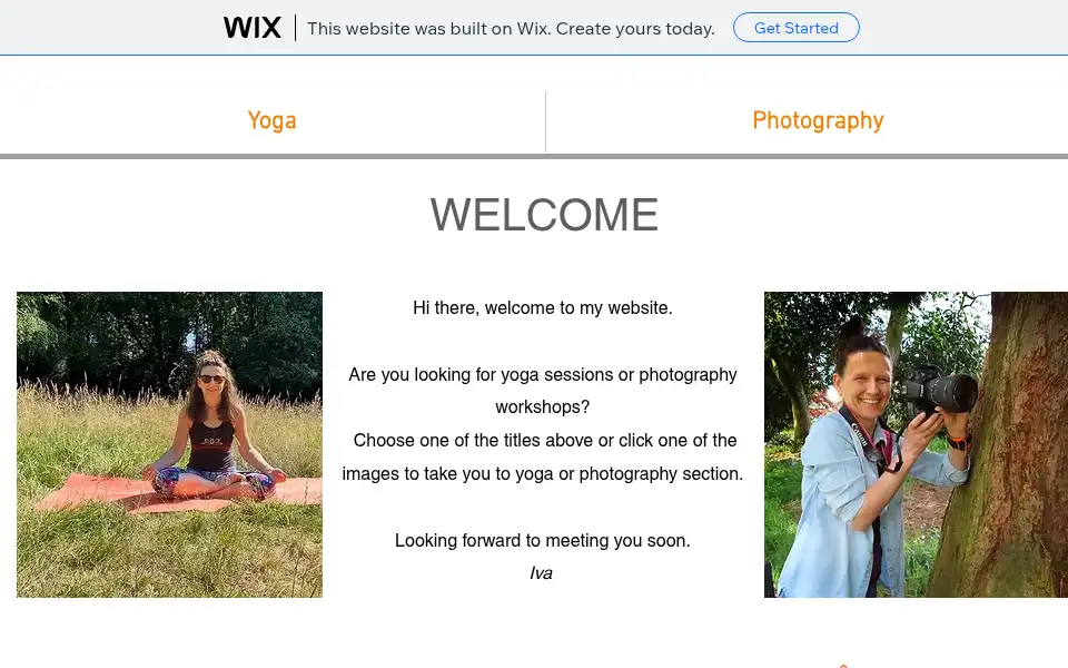 Screenshot of ivadyke.co.uk