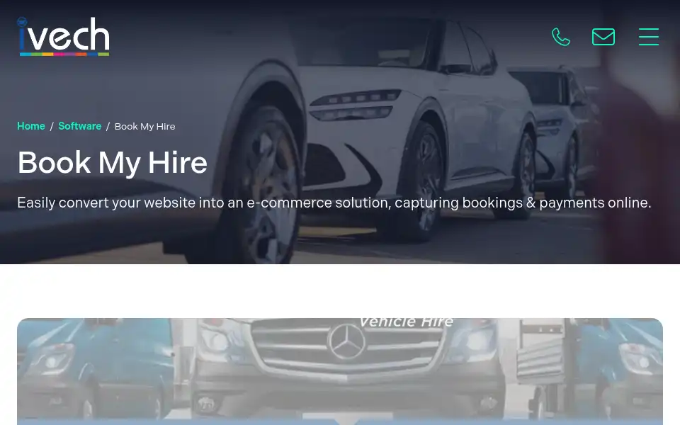 Screenshot of ivech.co.uk