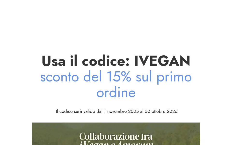 Screenshot of ivegan.it