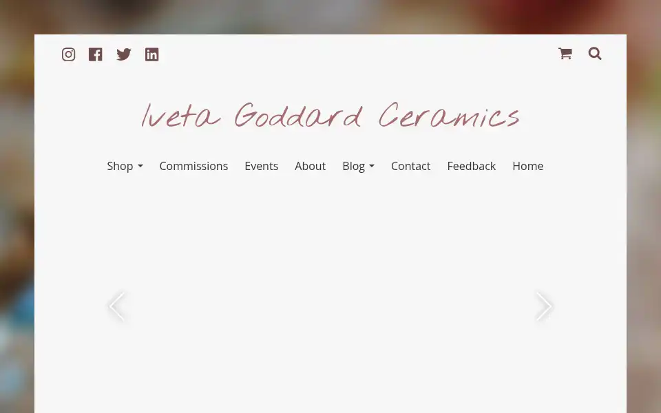 Screenshot of ivetagoddard.co.uk