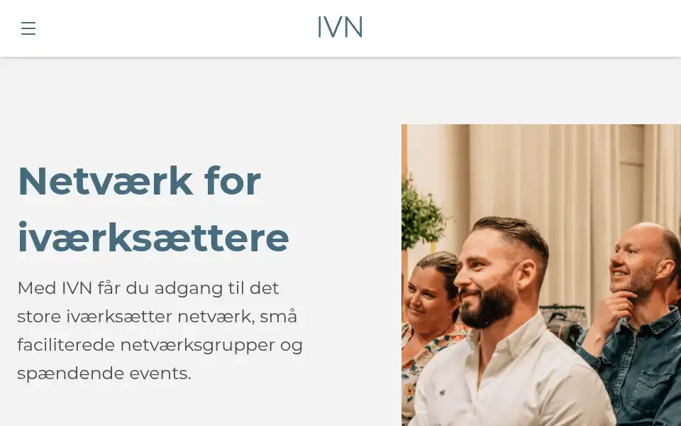 Screenshot of ivn.dk