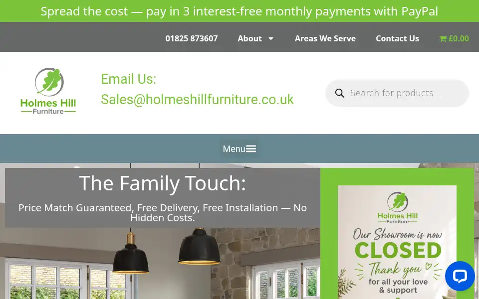 Screenshot of iwantfurniture.co.uk