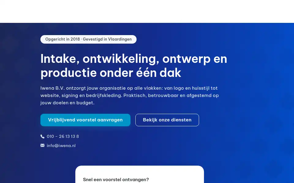 Screenshot of iwena.nl