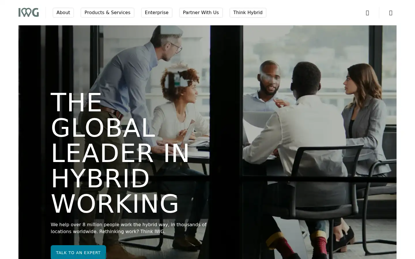 Screenshot of iwgplc.com