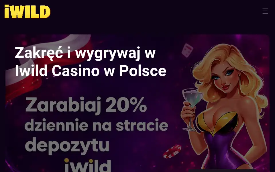 Screenshot of iwild-kasyno.pl