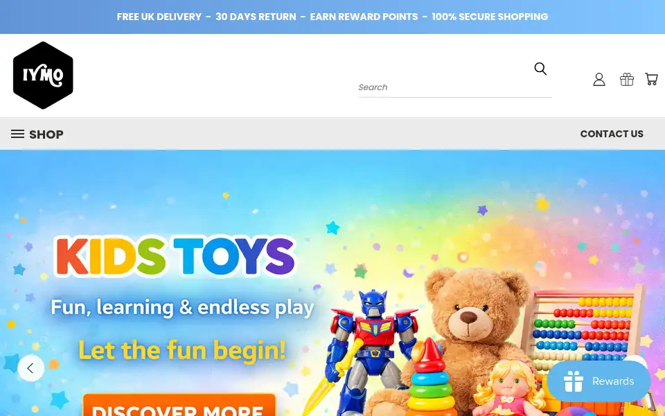 Screenshot of iymo.co.uk