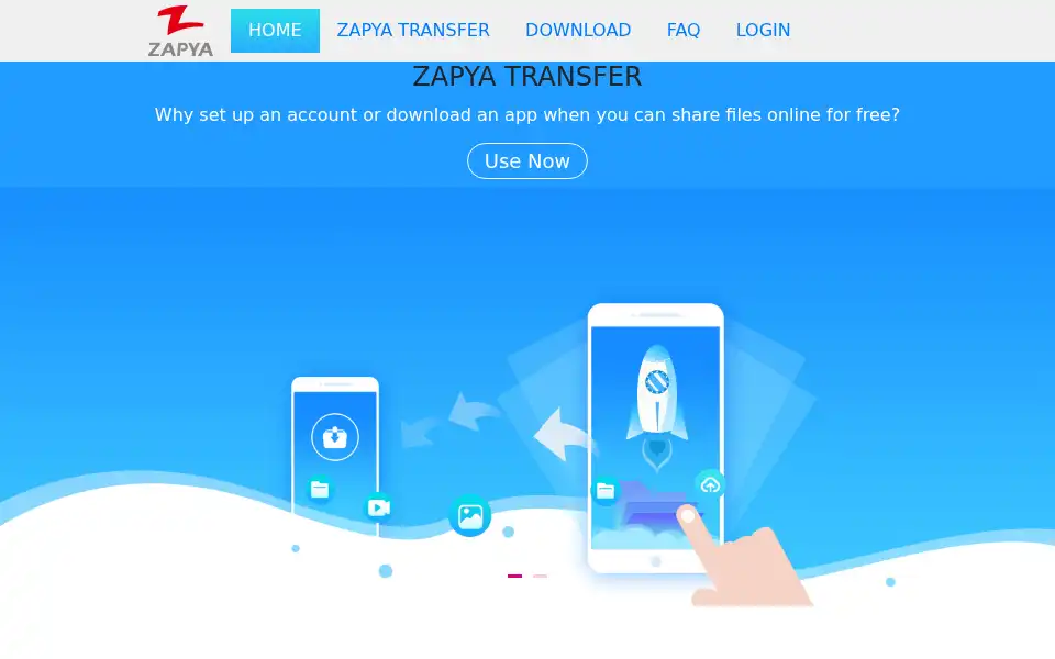 Screenshot of izapya.com