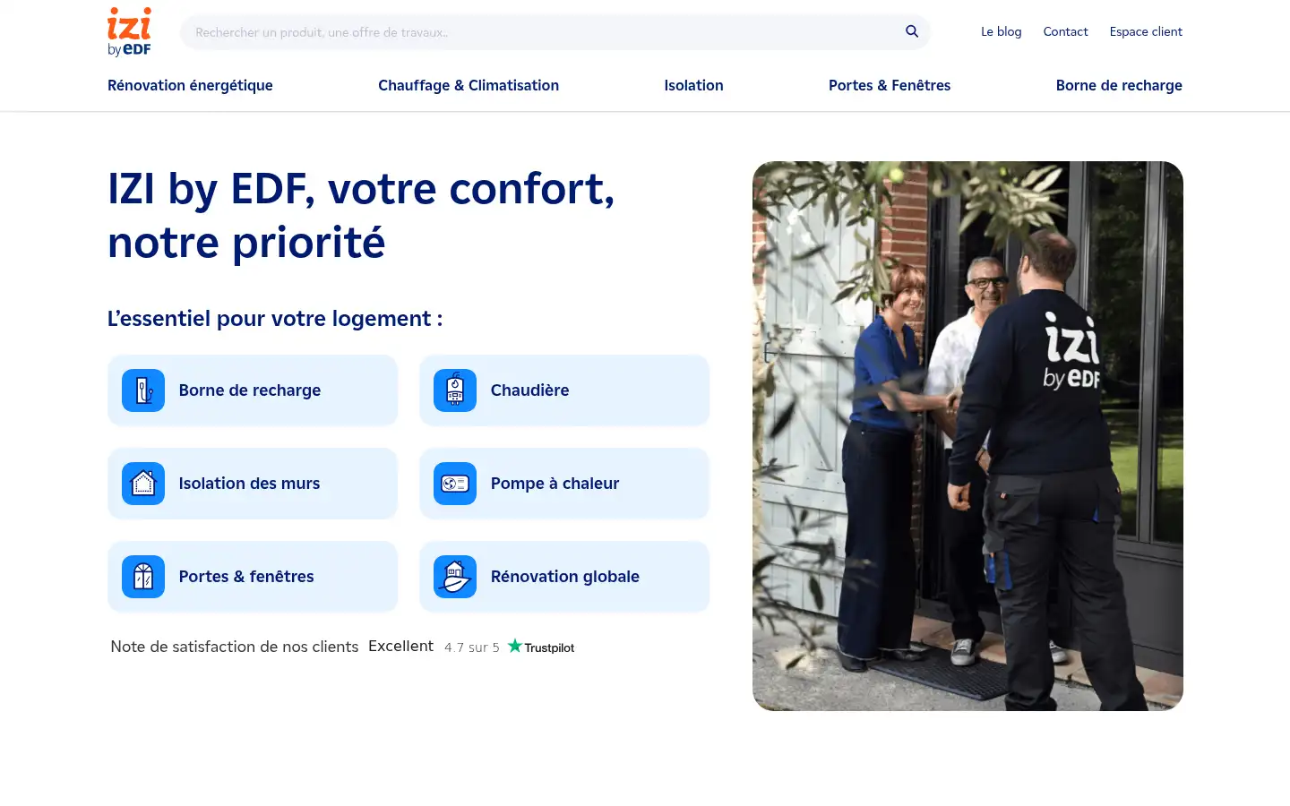 Screenshot of izi-by-edf.fr