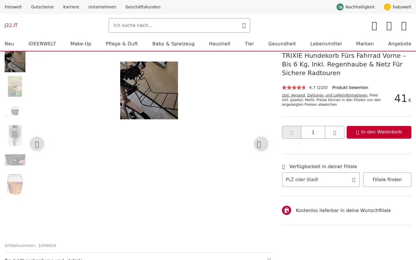 Screenshot of j22.it