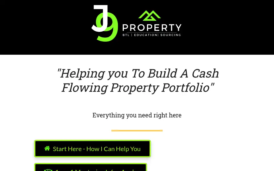 Screenshot of j9property.com