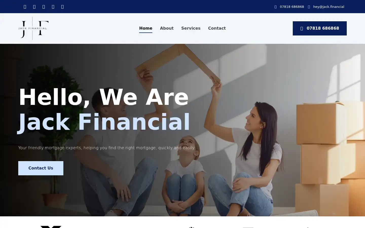Screenshot of jack.financial